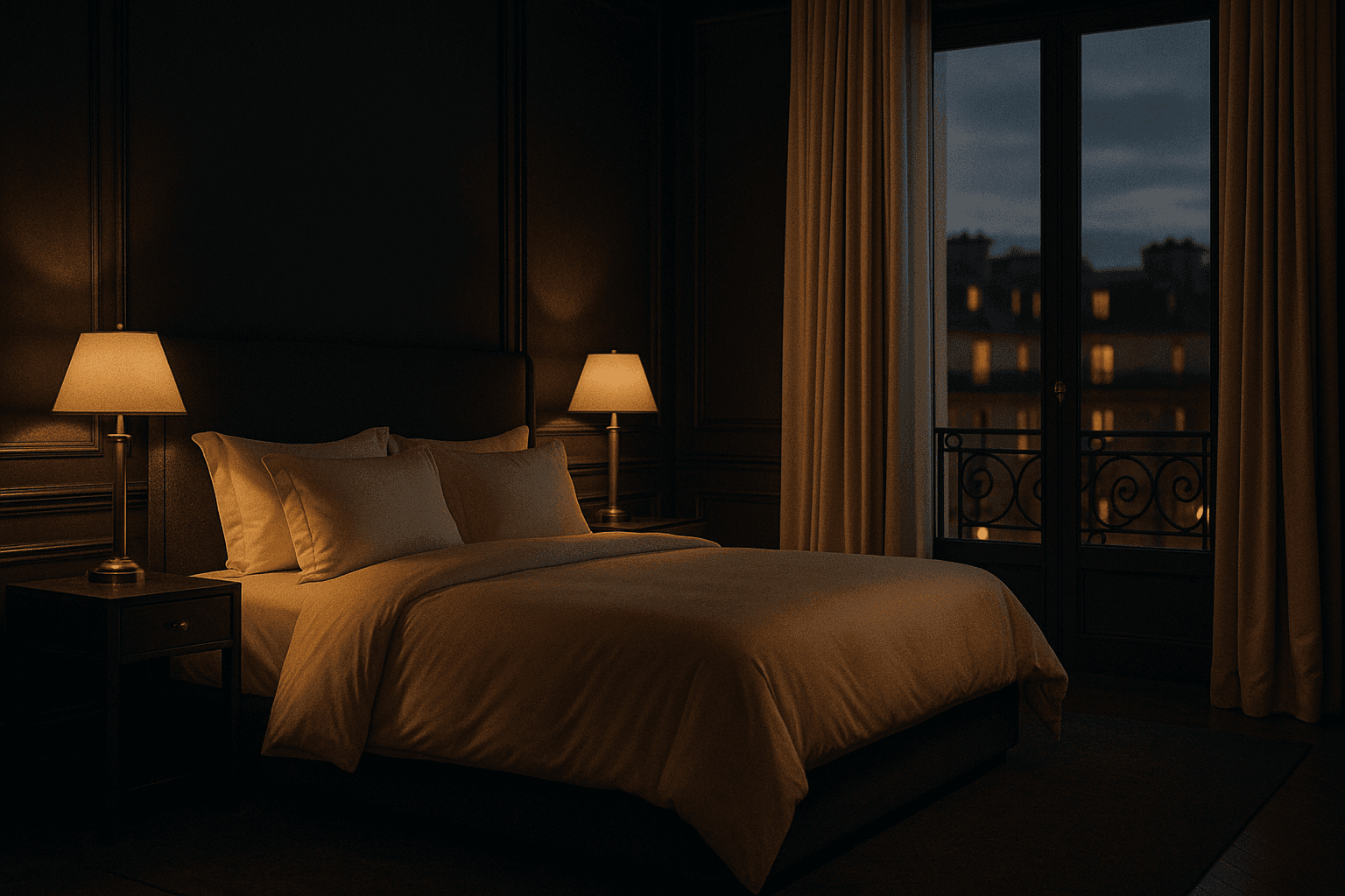 Hôtel parisien cinq étoiles — concept